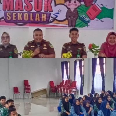 Jaksa Masuk Sekolah Sambangi MAN 1  Bengkulu Utara