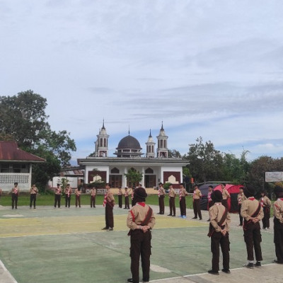 Pelantikan Ramu Rakit Trap Siswa-Siswi MTs Muhammadiyah Curup Berlangsung Khidmat