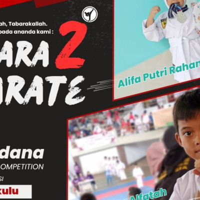 Siswa MI-Ster Al Fatih Raih Juara 2 di Cendana Karate Competition Bengkulu