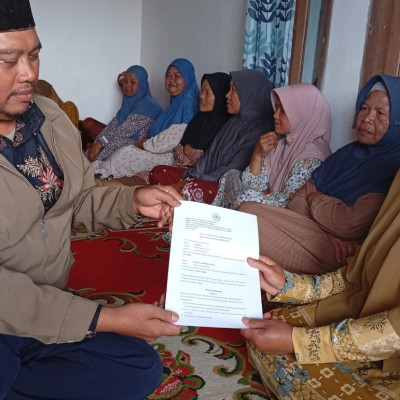 Perkuat Sinergi Dakwah , Majelis Taklim Nurul Huda dan Penyuluh Agama Sindang Kelingi Tandatangani MoU