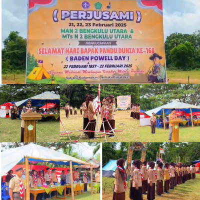 PERJUSAMI MAN 2 BU dan MtsN 2 BU: Bersama Madrasah Membangun Karakter Melalui Pramuka