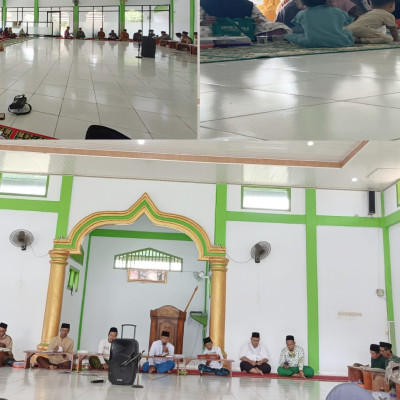 Penyuluh Agama Islam KUA Kecamatan Air Periukan Hadir Dalam Kegiatan Penutupan Khataman Al-Qur’an Dan Do'a Menyambut Bulan Suci Ramadhan