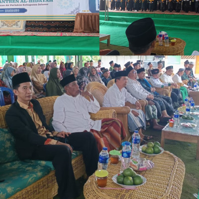 Kepala KUA Kecamatan Air Periukan menghadiri Acara Wisuda ke 6 Hafla Akhirussanah Pondok Pesantren Al-Hidayah