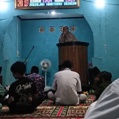 Enam Hal Yang Merusak Amal Ibadah Di Bulan Puasa Menjadi Tema Ceramah PAI KUA  Seluma Utara