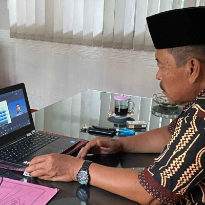 Ketua FKUB Rejang Lebong Ikuti Zoometing Strategi Peningkatan Indeks Kerukunan Umat Beragama Tahun 2025