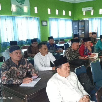 Kepala MIN 6 Seluma Menghadiri Rapat Pembentukan Besaran Zakat Fitrah 1446 H