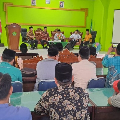 Kemenag Kabupaten Seluma Melaksanakan Rapat Koordinasi Penentuan Standarisasi Zakat Zakat Fitrah Tahun 1446 H / 2025 M