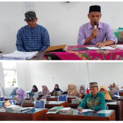 Rapat Dewan Guru MIN 3 Kepahiang Persiapan Pembelajaran Selama Bulan Ramadan 1446 Hijriah