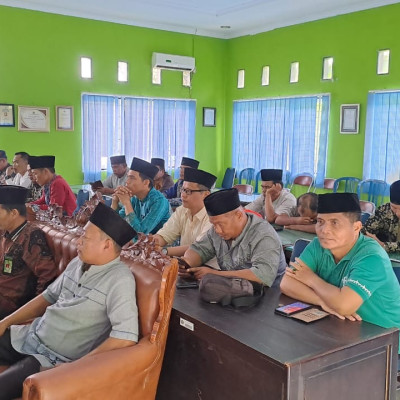 Kepala KUA Kecamatan Seluma Selatan Hadiri Rapat Penetapan Zakat Fitrah