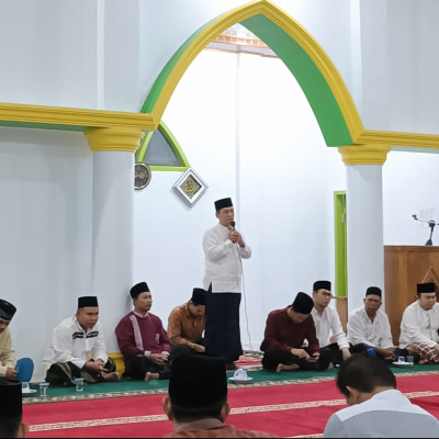 Isi Momen Bulan Suci Ramadhan, KUA Kecamatan Air Periukan Ikuti Safari Ramadan