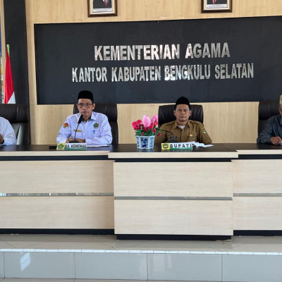 RAPAT PENETAPAN QIMAT ZAKAT FITRAH TAHUN 1446 H / 2025 M DI KABUPATEN BENGKULU SELATAN