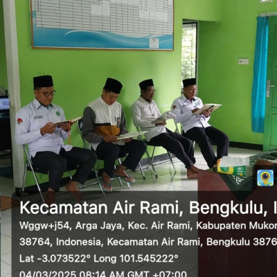 KUA Air Rami, Wajib Pegawai Tadarus Al-Quran  Sebelum  Bekerja