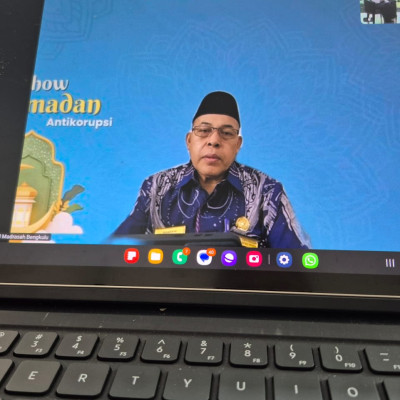 Kanwil Kemenag Bengkulu Ikuti Talkshow Ramadan Anti Korupsi Bersama KPK