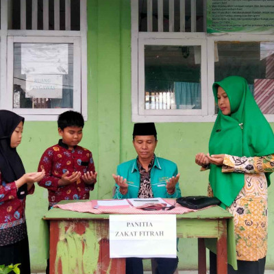 MIS GUPPI 11 Talang Rimbo Bentuk Panitia Zakat Fitrah