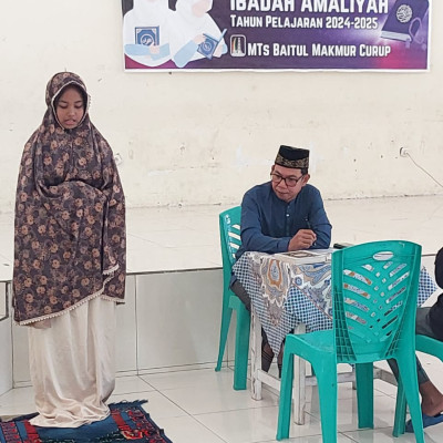 MTs Baitul Makmur Curup Gelar Ujian Ibadah Amaliah 2025