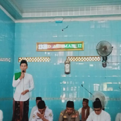 Kepala KUA Kecamatan Air Periukan Isi Tausiyah di Kegiatan Bulan Ramadhan Bersama Pemerintah Kabupaten Seluma Dalam Safari Ramadhan