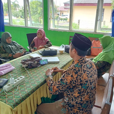 Support Berantas Korupsi, PAI Muara Bangkahulu Ikuti Zoom Meeting Bersama Menag dan KPK RI 