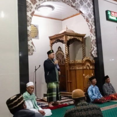 Safari Ramadan MTsN 2 Rejang Lebong , Kepala Madrasah Ajak Warga Saling Toleransi