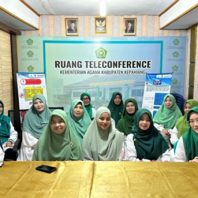 DWP Kemenag Kepahiang Ikuti Zoom Meeting "Perempuan Sehat dan Berdaya Bersama Cahaya Al-Qur'an"