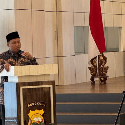 Rakor Bersama Kapolda, Kanwil Kemenag Bengkulu Imbau Masjid Jalur Mudik Buka 24 Jam