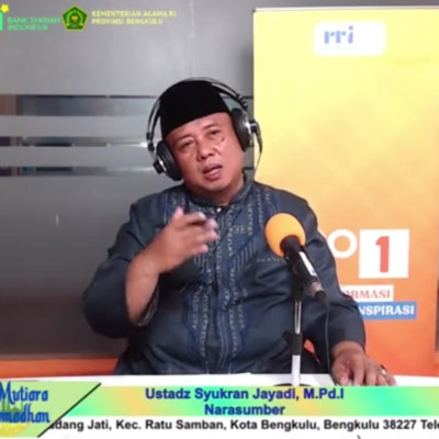 Hadir di RRI, Ketua PD IPARI Kota Bengkulu Sampaikan Tema "Maknai Kemuliaan dan Keberkahan Hidup"