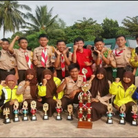 MAN 2 Juara Umum Gudep Pramuka Tingkat Penegak 