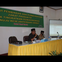 Kantor  Kemenag Kota Bengkulu Adakan Pembinaan Pemberdayaan Zakat Produktif