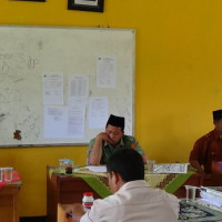 MTsN Agung Jaya Adakan Pembinaan Pengawas UN