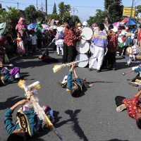 MIM Lubuk Kembang Ikuti Karnaval Sambut HUT Kota Curup