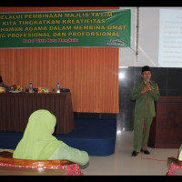 Kantor Kemenag Kota Bengkulu Adakan Pembinaan Majelis Taklim