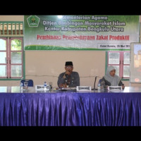 Kemenag BU Gelar Pembinaan Zakat Produktif