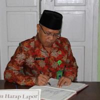 Kepala Kemenag RL Sidak KUA Curup Timur 