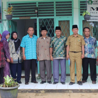 Ka. Kan Kemenag BS Tinjau Perkembangan MIN Talang Tinggi