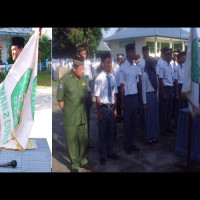 Ka.MAN Curup Lantik Pengurus Osis Priode 2014-2015