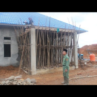 Kepala Kemenag Benteng Periksa Pembangunan Gedung FKUB dan Aula