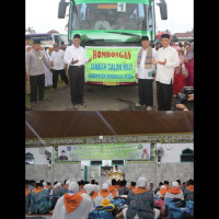 Bupati Lepas JCH Kabupaten Bengkulu Utara