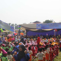 RA Perwanida Ikuti Senam Masal Hari Anak Nasional