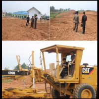 Ka.Kemenag Benteng Cek Lokasi Pendataran Tanah