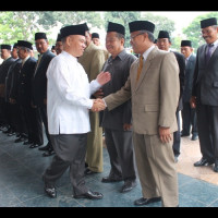 Ka.Kemenag Rejang Lebong Dilantik Bupati Menjadi Juri Lomba