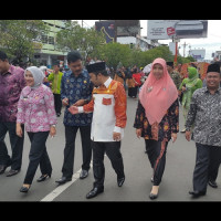 Ka. Kankemenag Kota Hadiri Pencanangan Hari Batik Kain Besurek