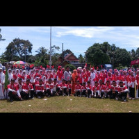 Pondok Pesantren Darunnaja Ketahun Tampilkan Drum Band