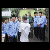 Musibah Kebakaran Rumah Warga, Kemenag Benteng Bersama Bupati Kunjungan Bersama