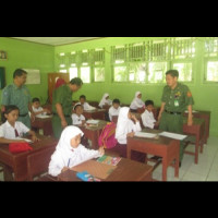 Ka. Kemenag Seluma Cek Pelaksanaan Ujian Semester MIN Bunga Mas