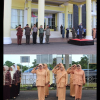 Peringatan Hari Ibu, Ka.Kemenag Benteng Hadir Bersama Istri