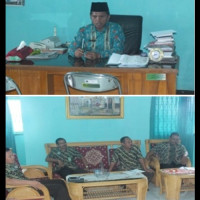 Ka. Kemenag Seluma Gelar Rapat Bahas Sanksi PNS Malas