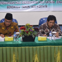 Direktur Pelayanan Haji Kemenag RI Evaluasi EHA Bengkulu