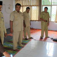 Kementerian Agama Kabupaten Mukomuko Ukur Arah Kiblat Sekolah