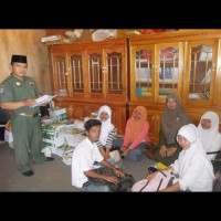 Kemenag Benteng Cek Pendistribusian Buku Perpustakaan MA Muslim Cendikia