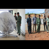 Kemenag Benteng Pasang Jaringan VSAT Siskohat 