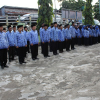 Upacara Bulanan Kantor Kemenag Kota  Bengkulu